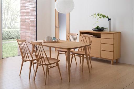 日本進口實木餐桌椅組（K-WINDSOR ）－日月光國際傢飾管